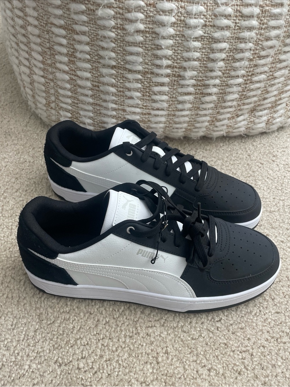 Puma Caven 2.0 Men’s Sneakers Shoes Black White